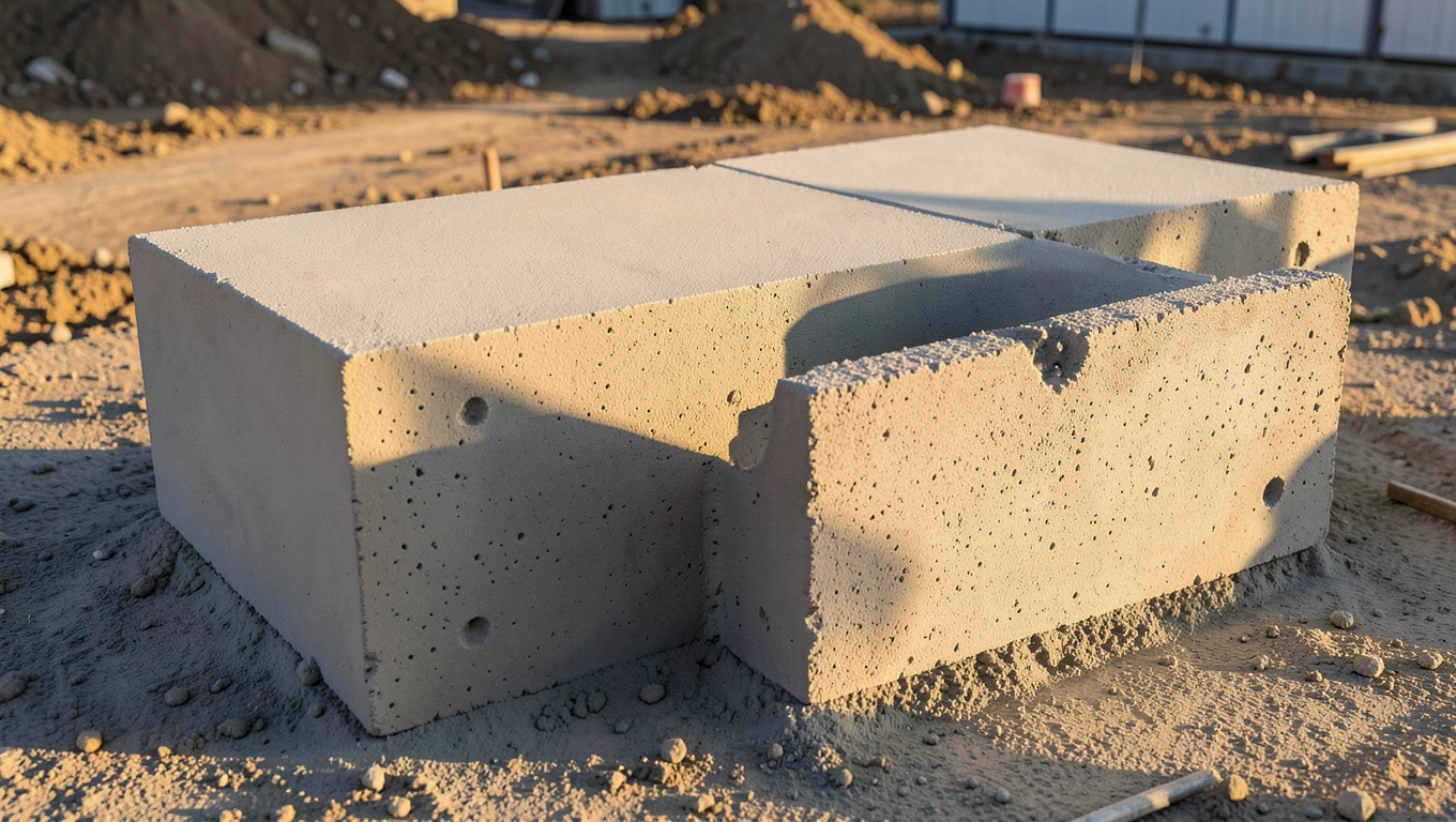 Beton komórkowy i silka pod tynk cementowo-wapienny