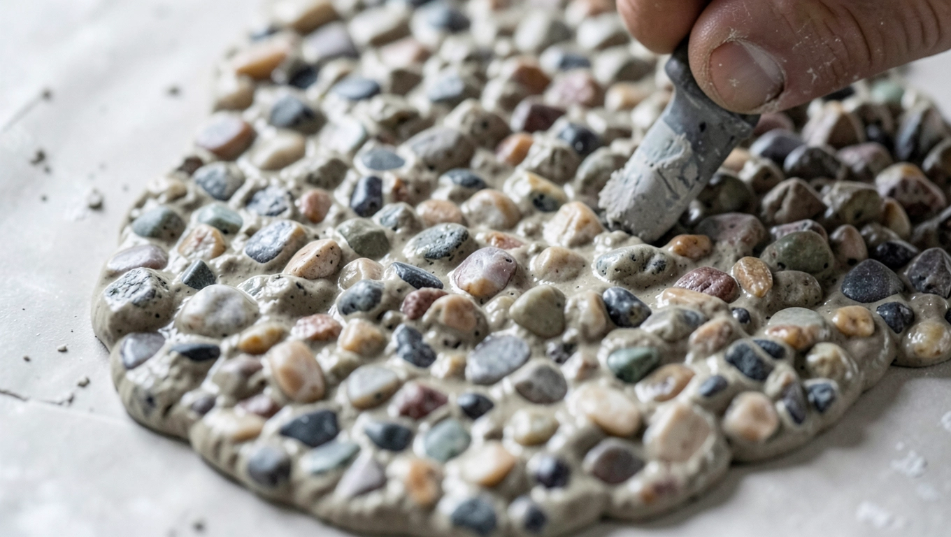 czy tynk mozaikowy się zaciera