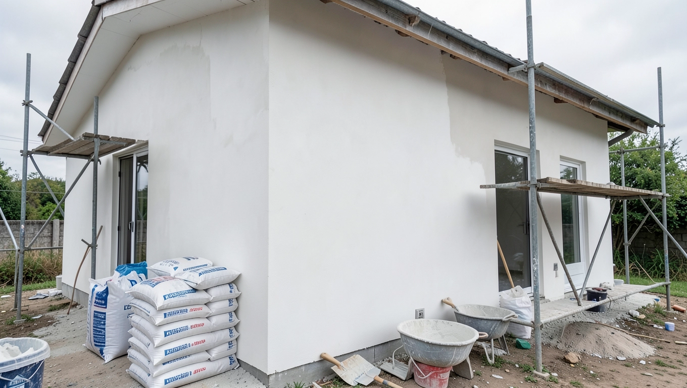 Koszt tynkowania domu 120m2
