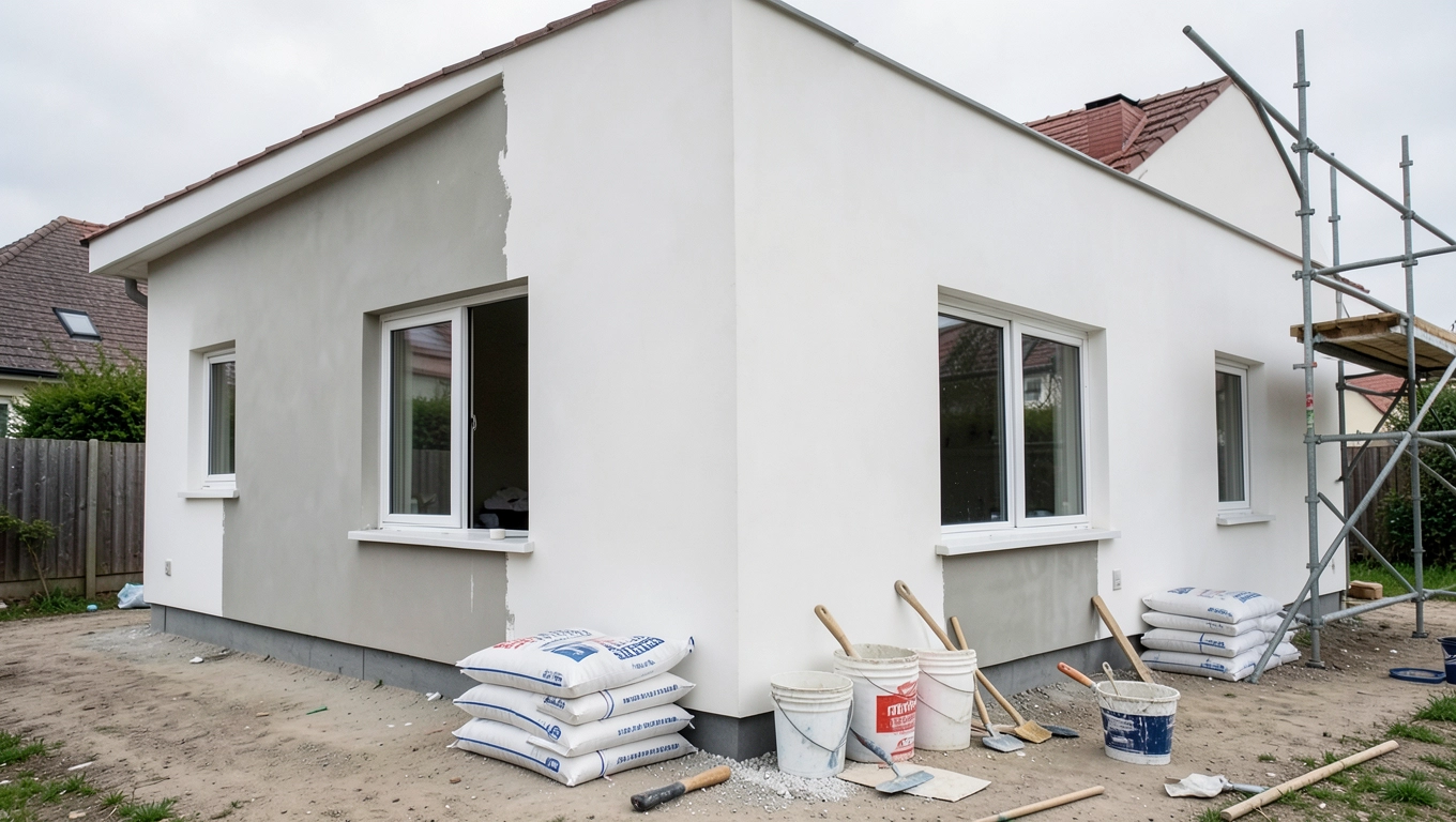Koszt tynkowania domu 150m2
