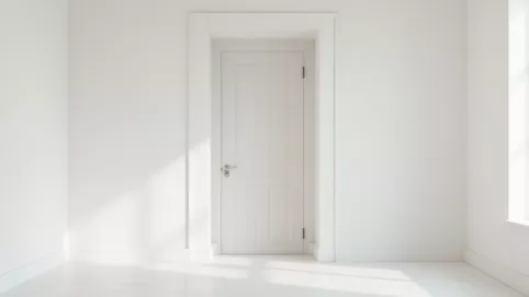 Drzwi ukryte przed czy po tynkach