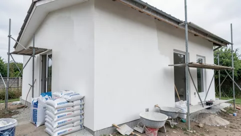 Koszt tynkowania domu 120m2