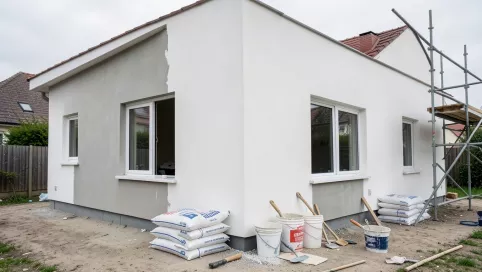 Koszt tynkowania domu 150m2