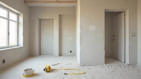 Odliczanie otworów przy tynkowaniu