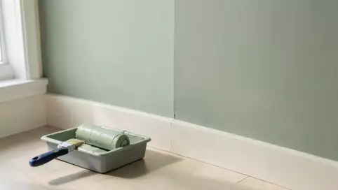 stare ściany malowanie