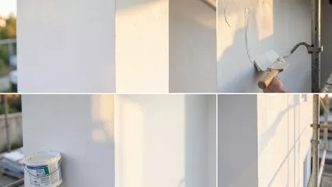 tynk akrylowy biały cena