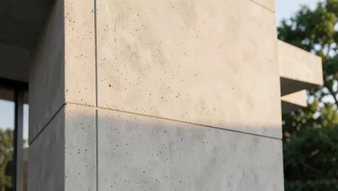 tynk zewnętrzny imitacja betonu