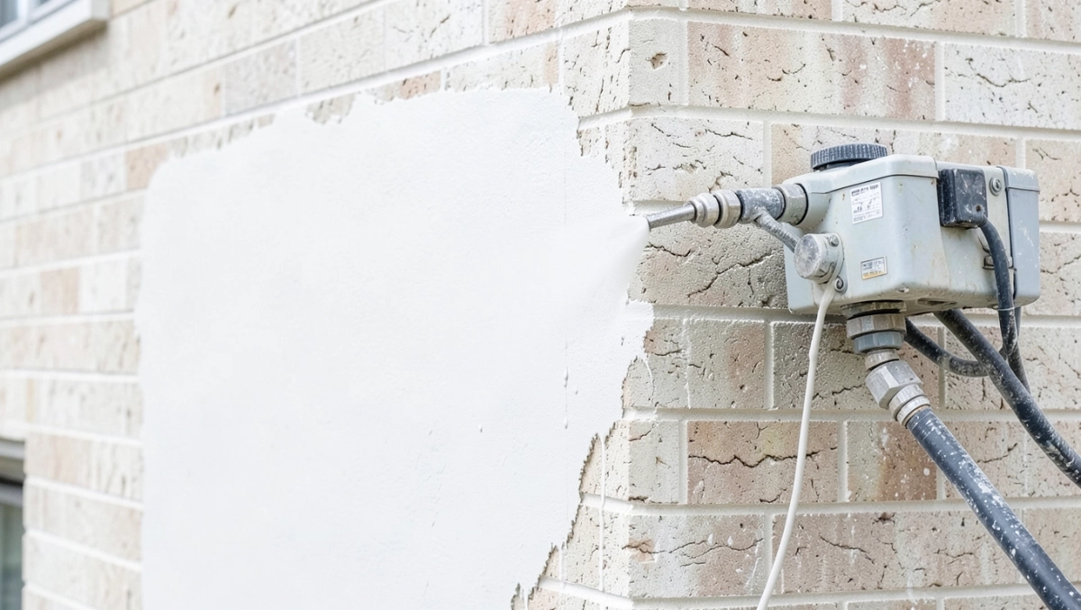 Agregat do nakładania tynku elewacyjnego