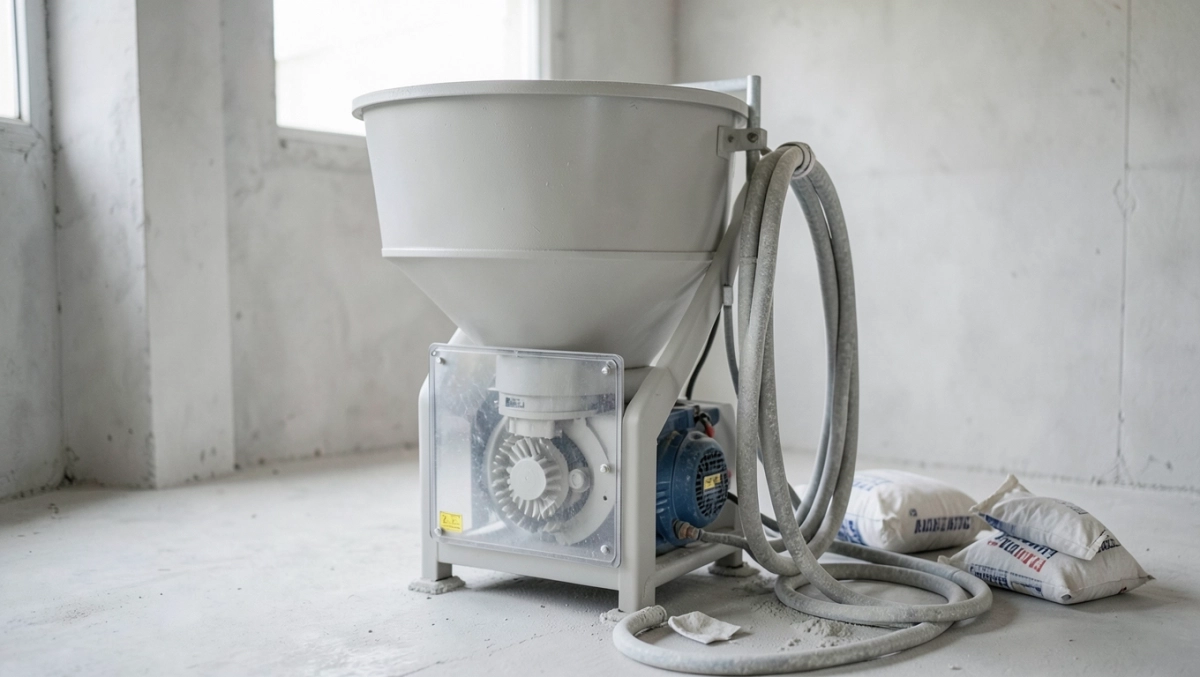 agregat do tynków gipsowych