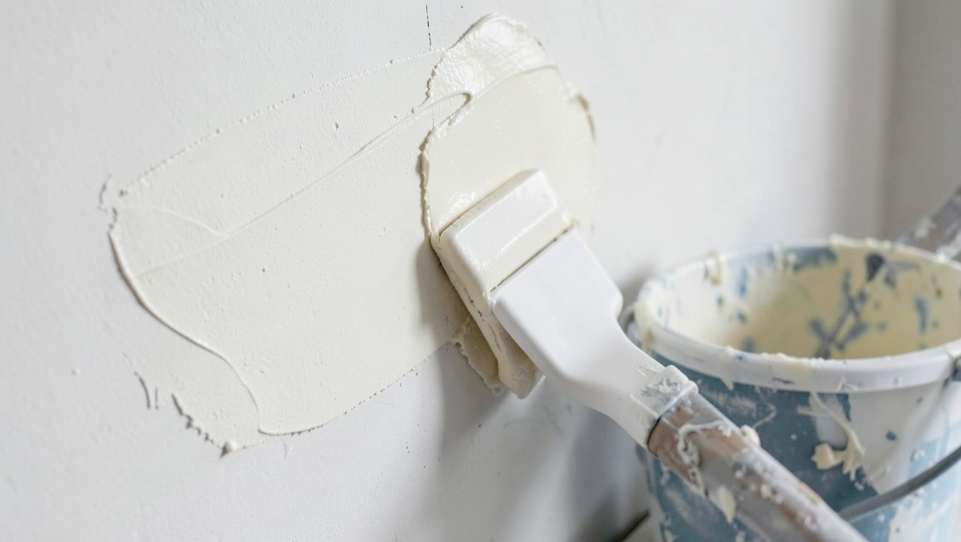 Aplikacja gotowego tynku na ścianę