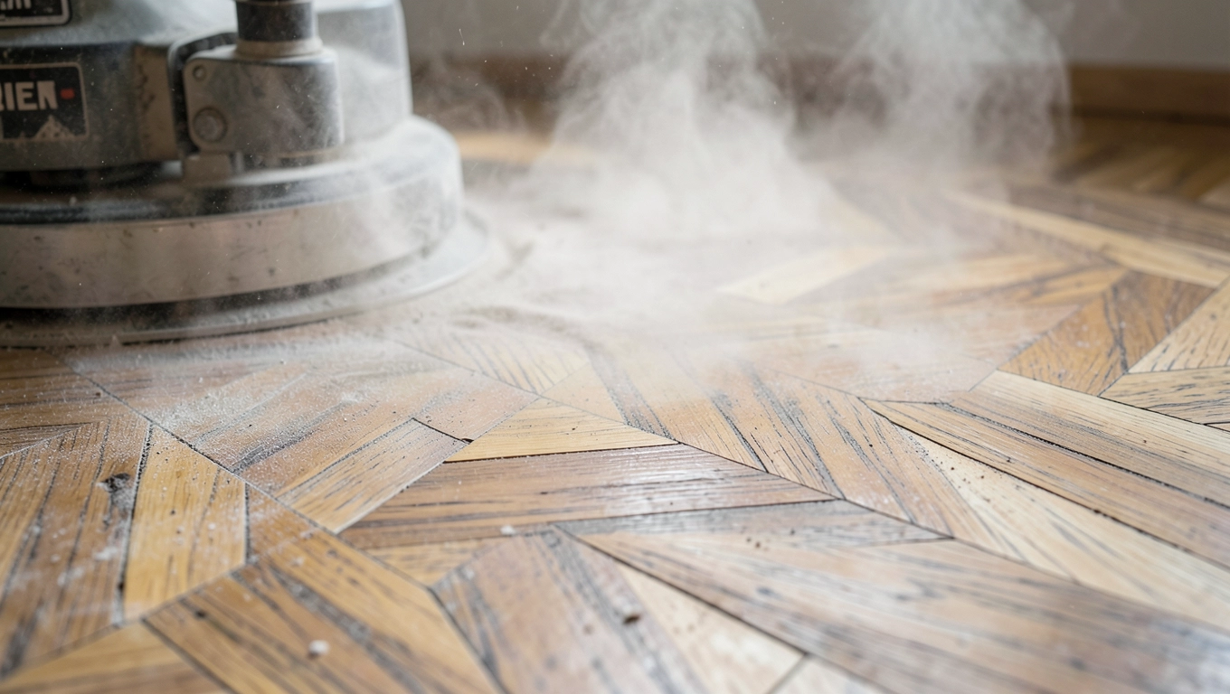 cyklinowanie mozaiki parkietowej