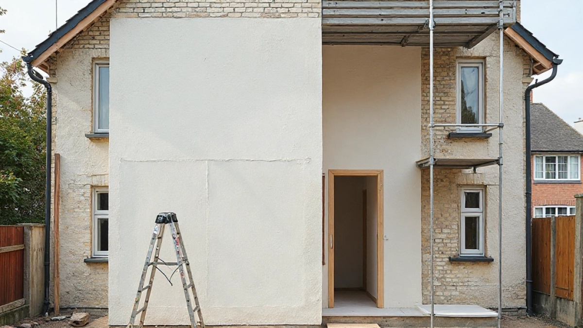 czy można ocieplić dom przed tynkami wewnętrznymi