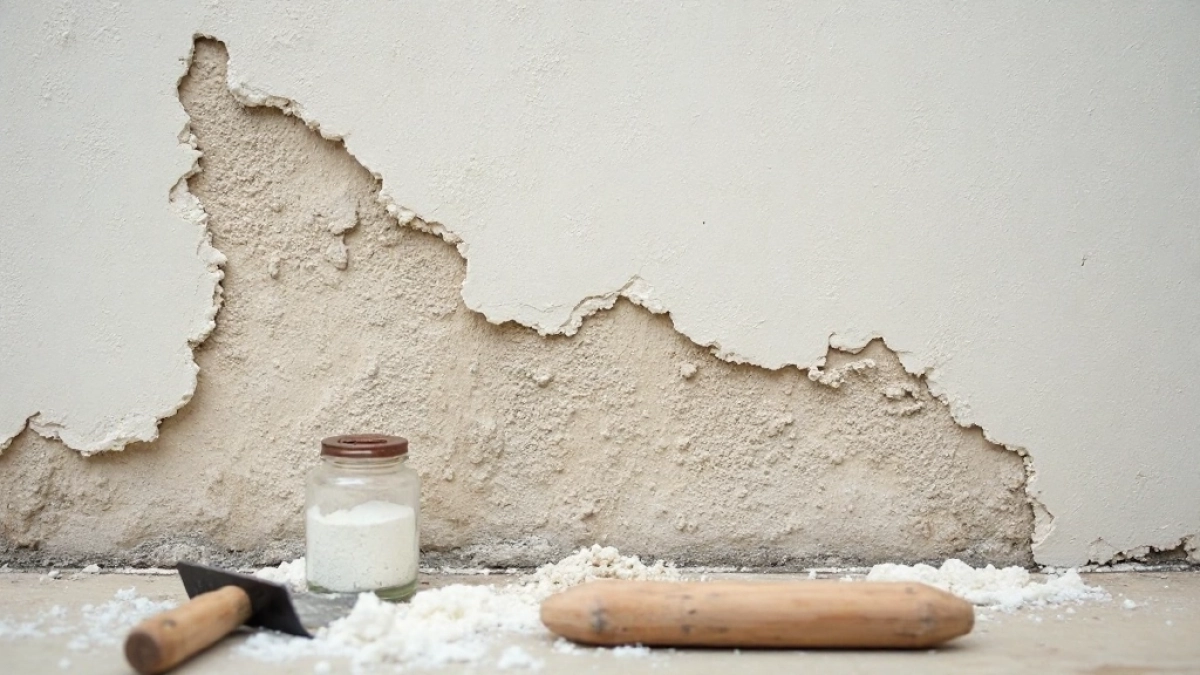 Czym uzupełnić ubytki w tynku zewnętrznym