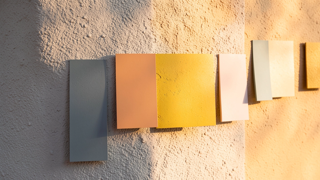 Dobór koloru z próbkami