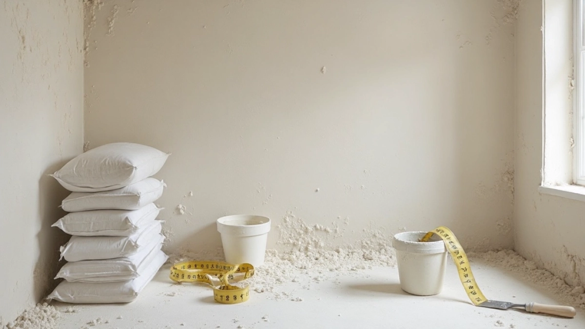 Dom 200m2 ile tynków