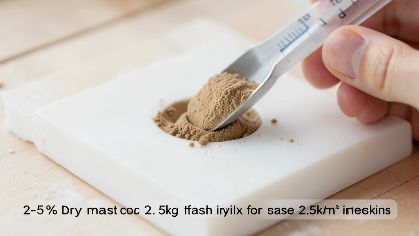 Dozowanie pigmentu do tynku silikonowego