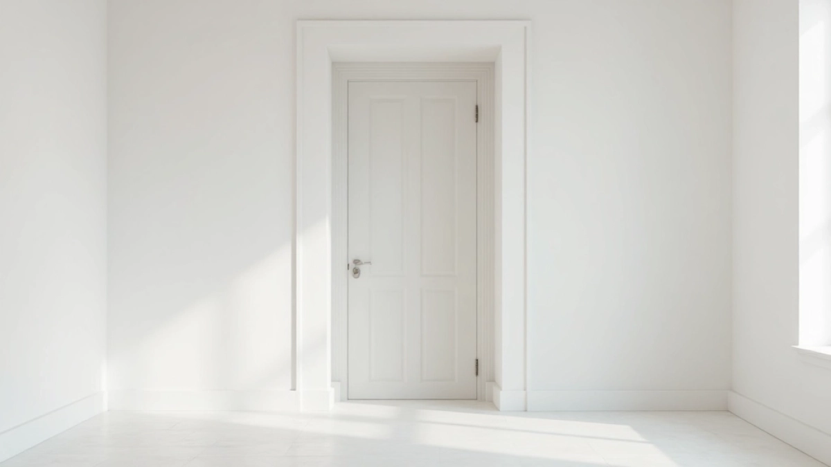 Drzwi ukryte przed czy po tynkach