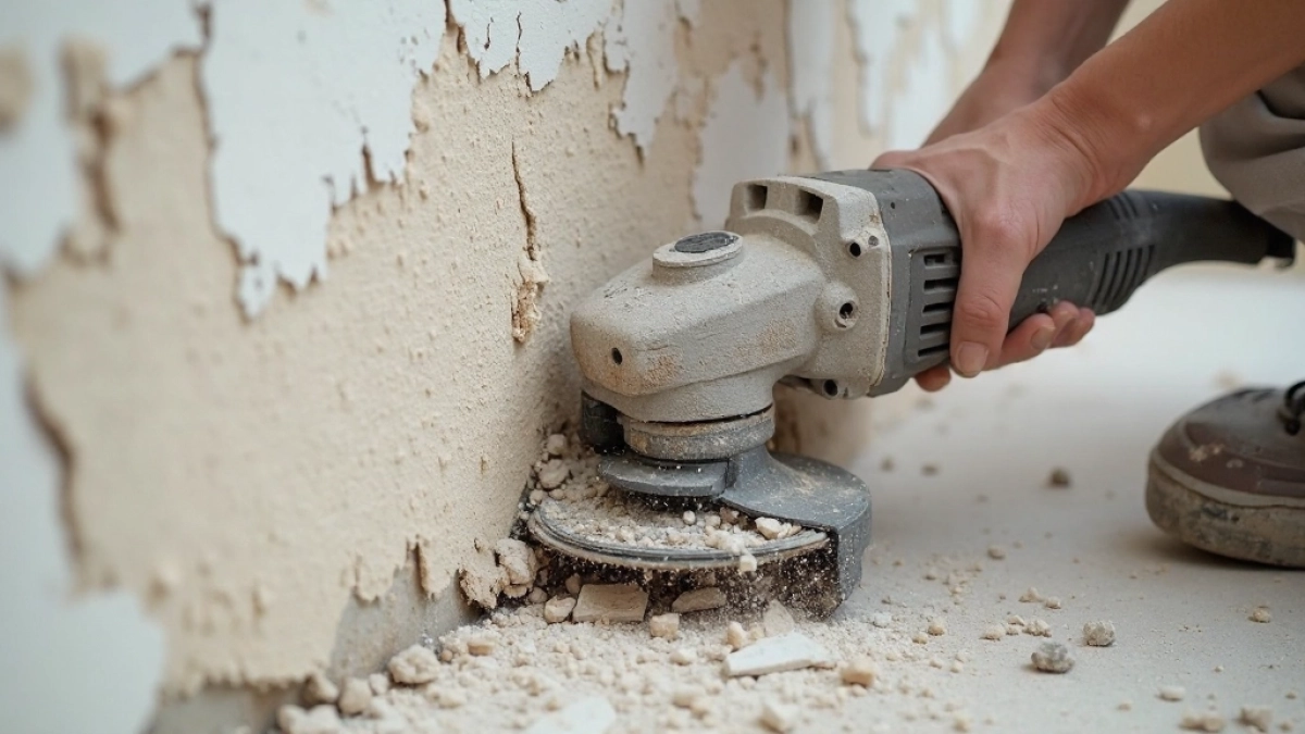 Frezarka do usuwania tynku