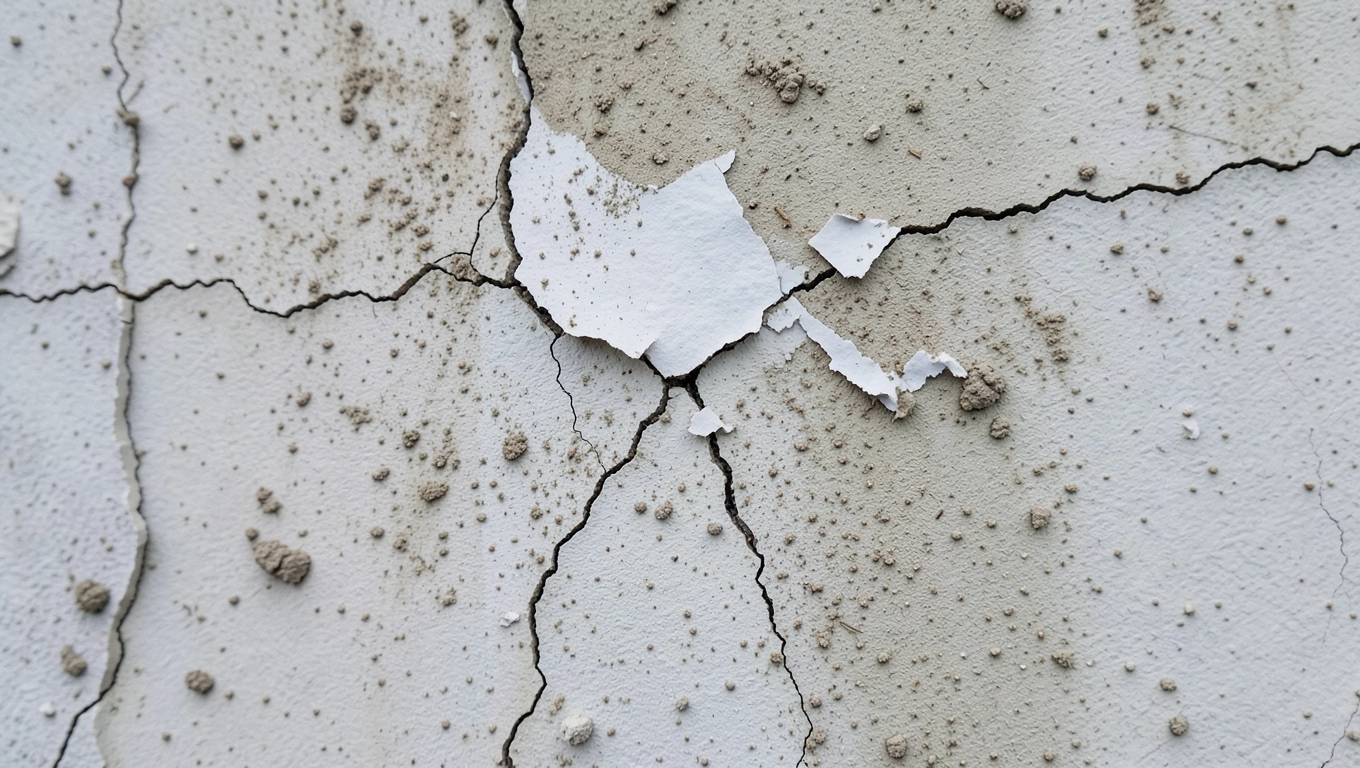 Główne przyczyny odparzeń tynku zewnętrznego