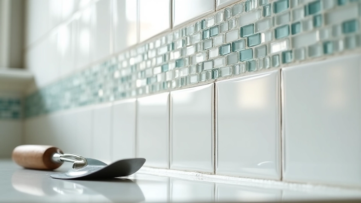 jak kłaść mozaikę na ścianie