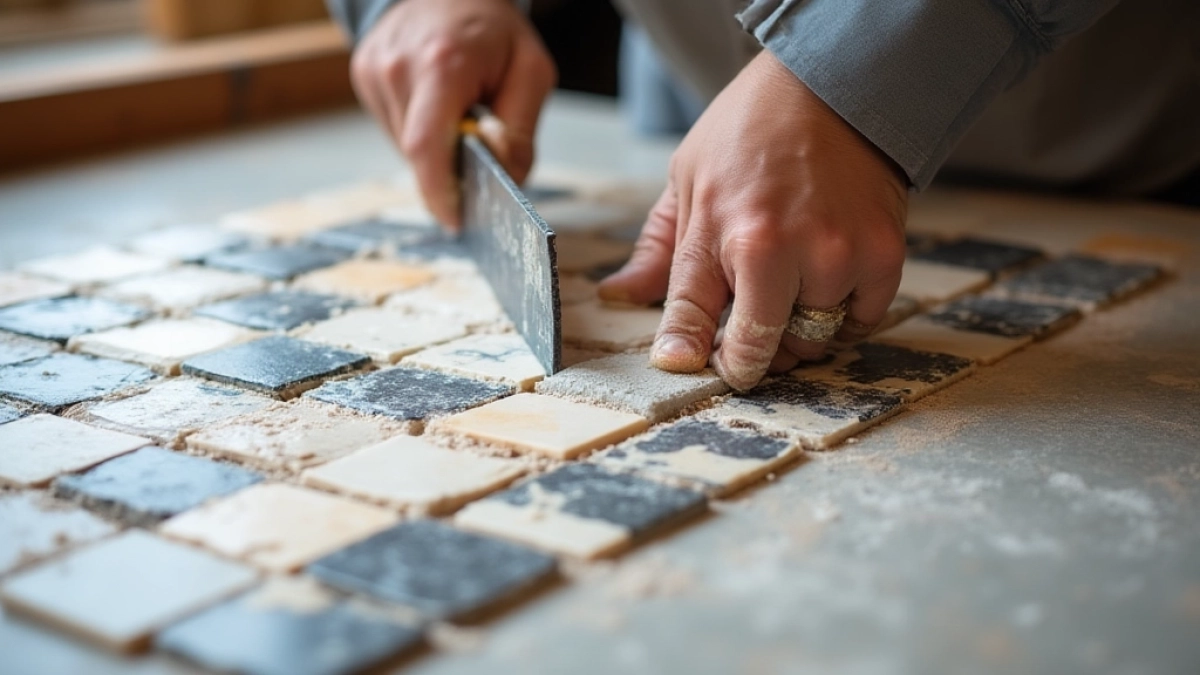jak położyć mozaikę