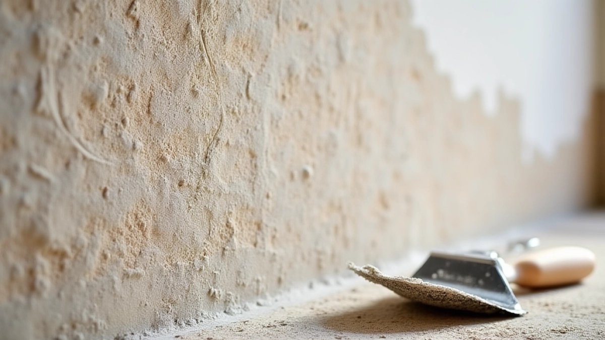 jak położyć tynk mozaikowy na ścianę