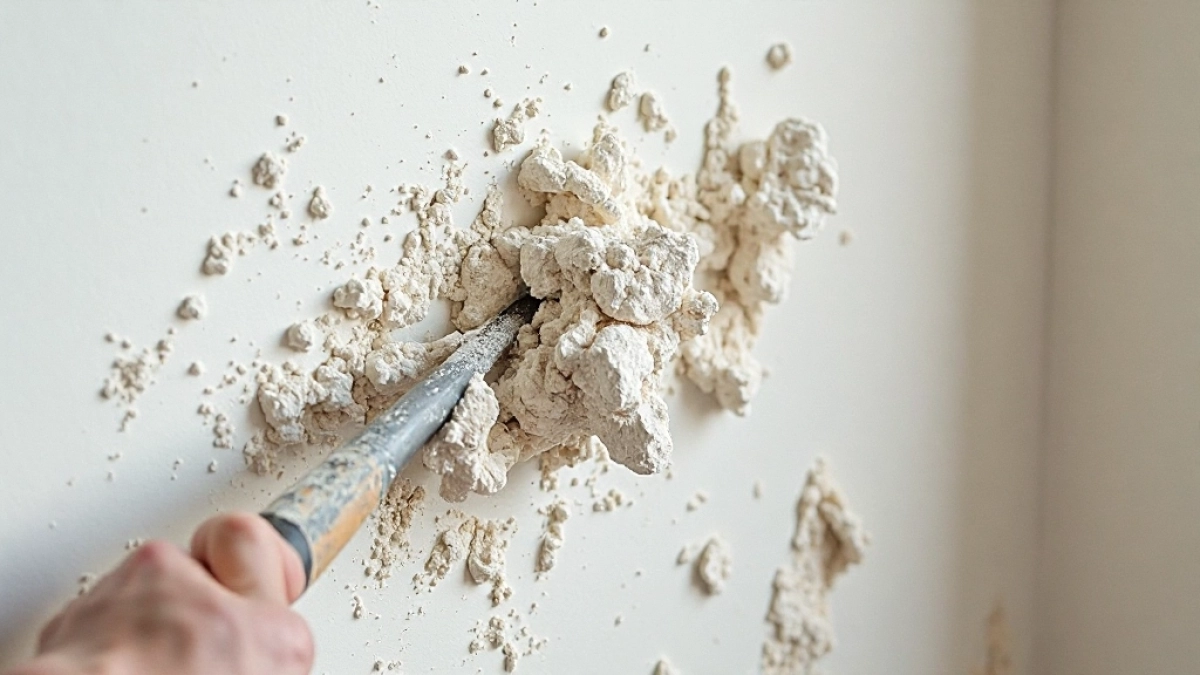 jak szybko skuć tynk