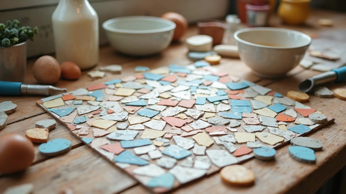 jak zrobić mozaikę ceramiczną