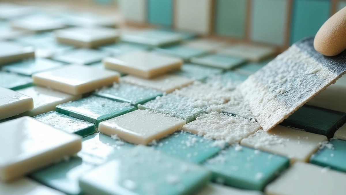 jak zrobić mozaikę na ścianie