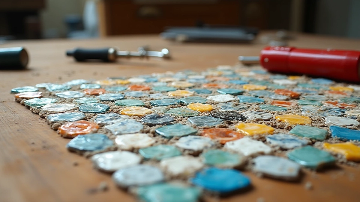 Jak zrobić mozaikę na stoliku