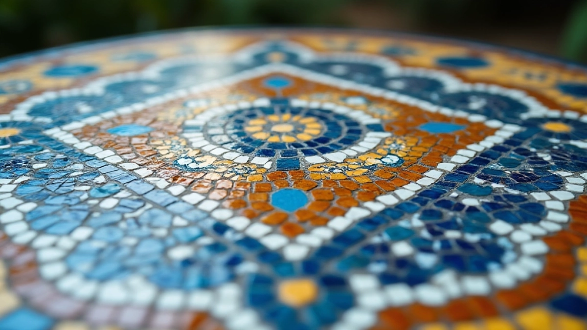 Jak zrobić stolik z mozaiką