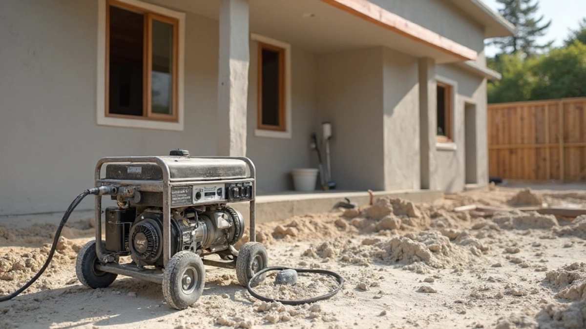 Jaki agregat prądotwórczy do agregatu tynkarskiego