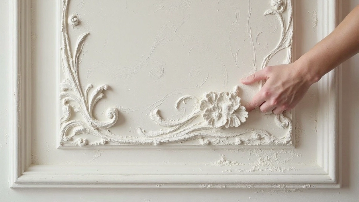 kładzenie ozdobnych tynków