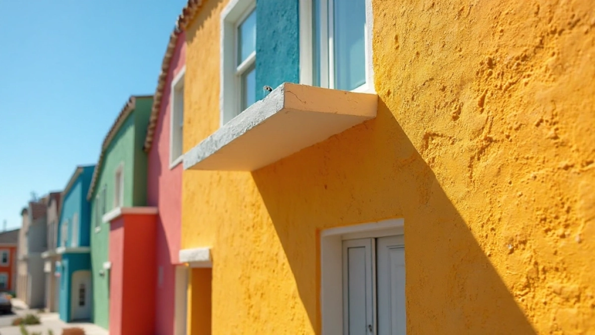 Malowanie elewacji zamiast tynku