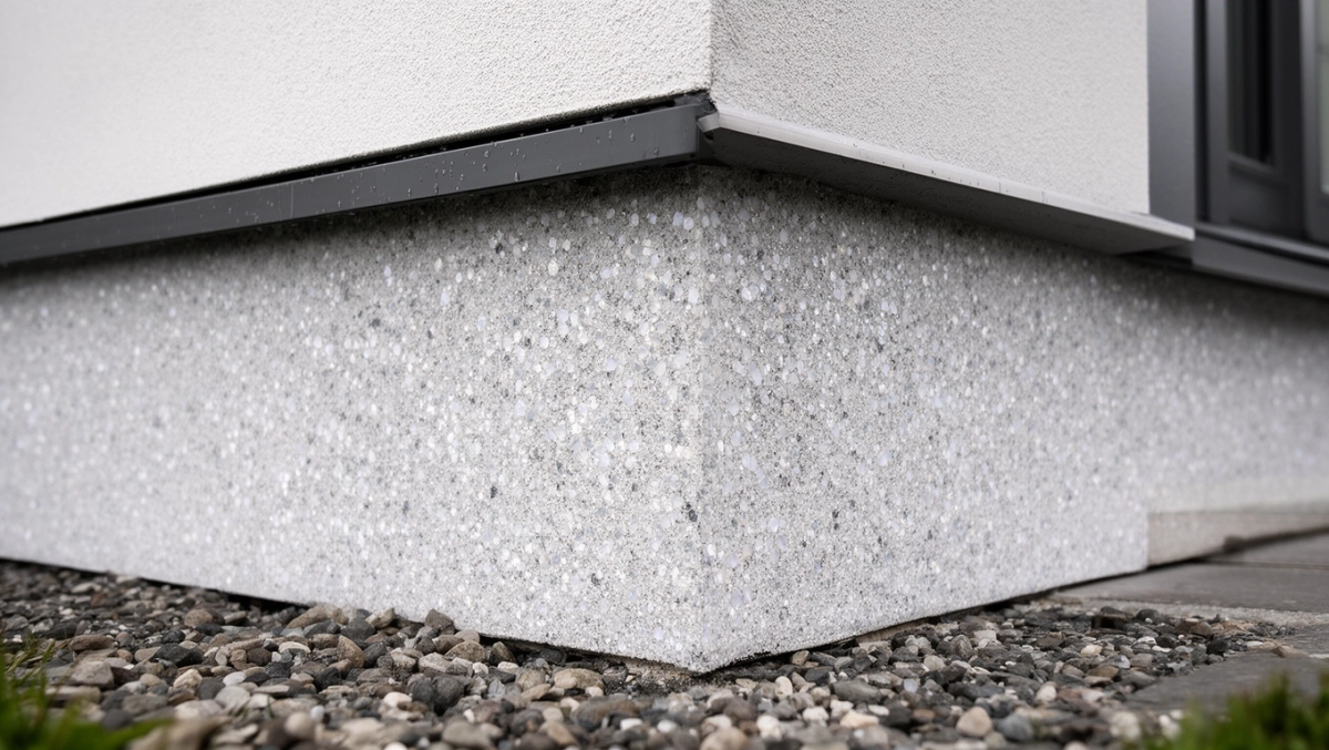 marmolit na elewacji