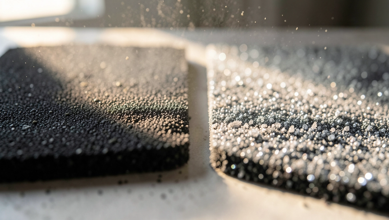 Materiał ziaren tlenek glinu vs węglik krzemu do szlifowania tynku