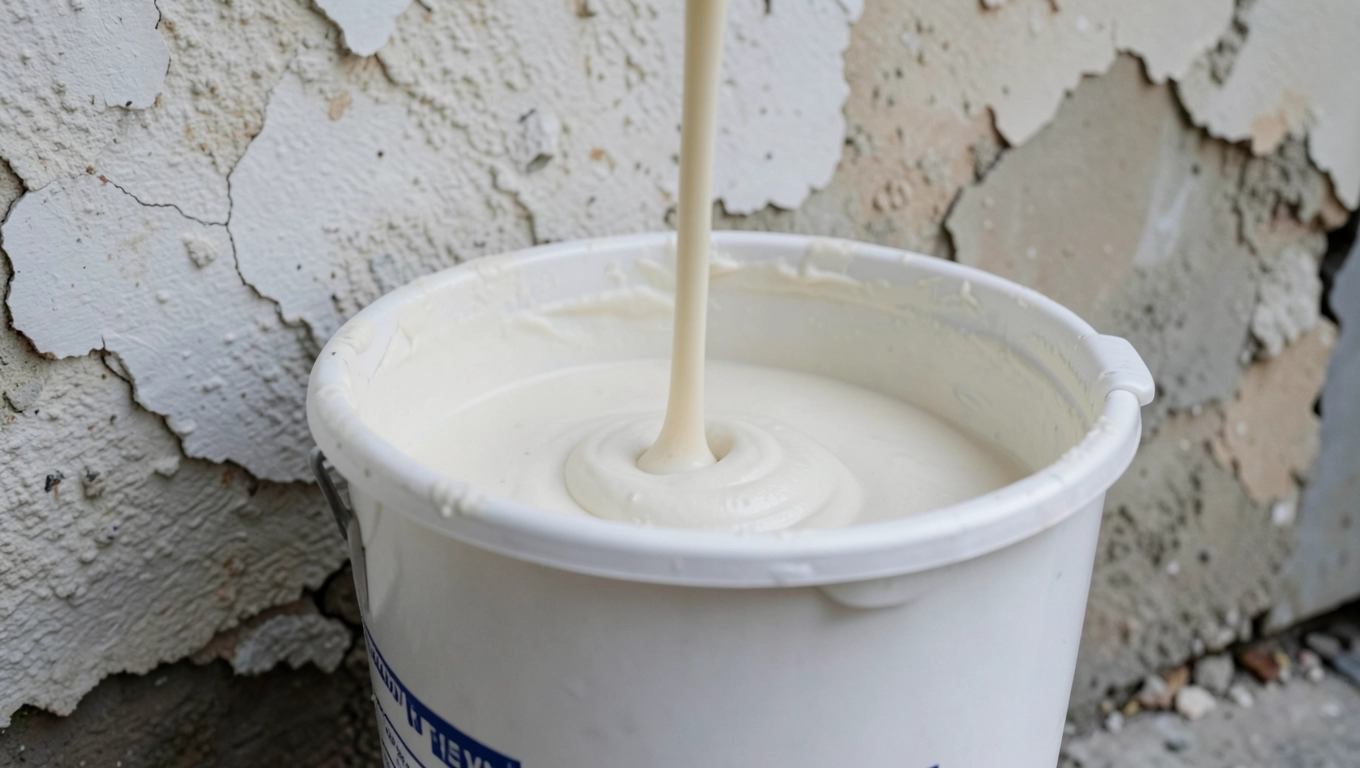 Mieszanie tynku na stary tynk zewnętrzny