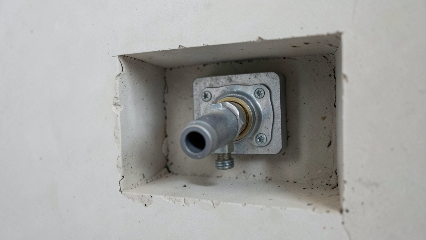 Montaż baterii podtynkowej umywalkowej