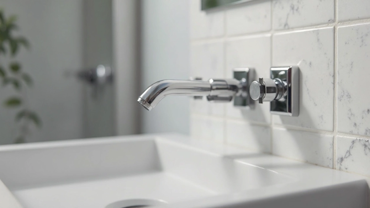 montaż baterii podtynkowej