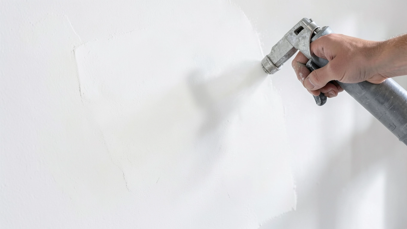 Nakładanie tynku gipsowego maszynowo