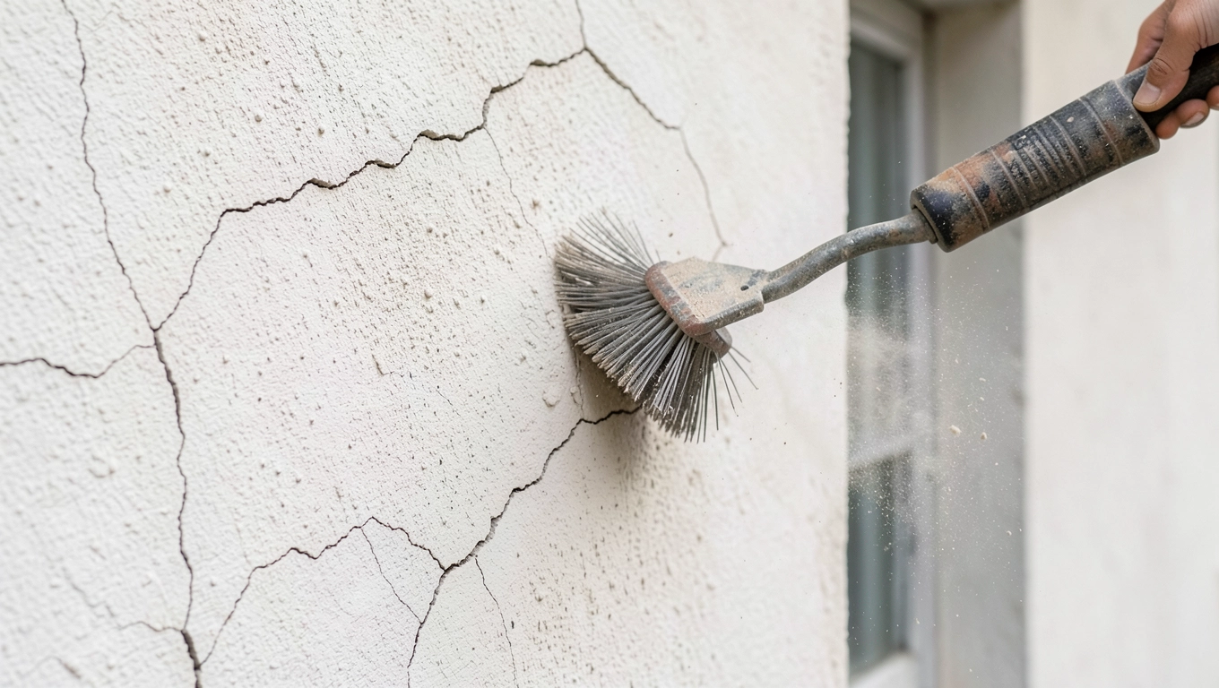 Naprawa pęknięć tynku zewnętrznego krok po kroku