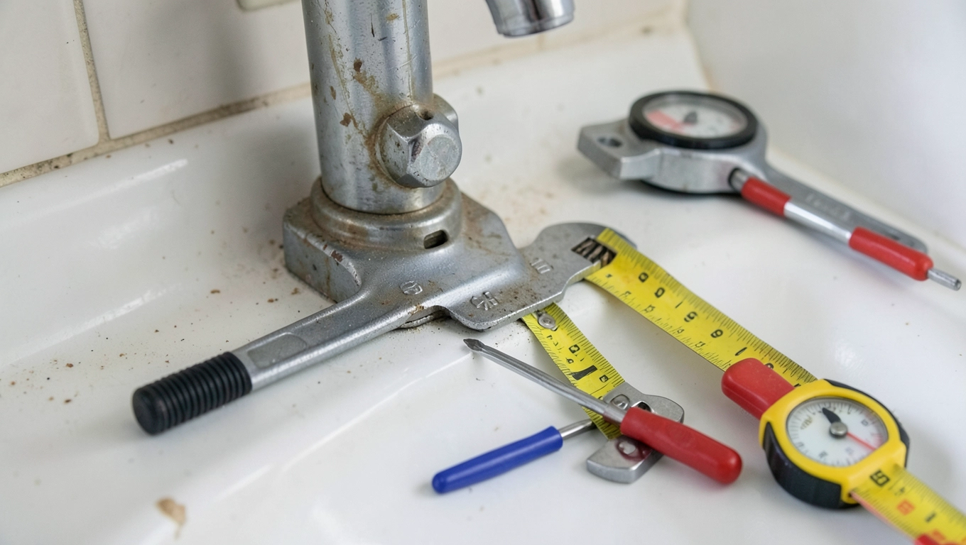 Narzędzia do naprawy baterii podtynkowej