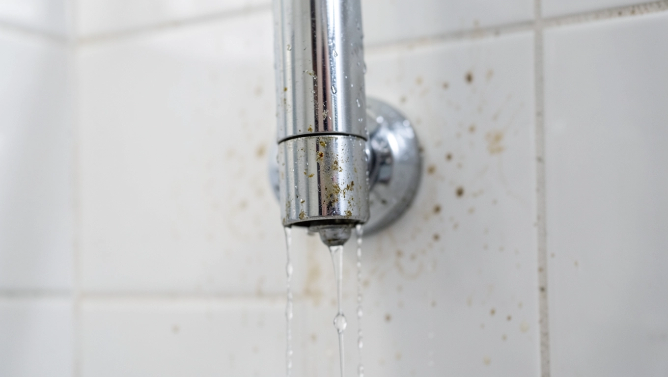 Objawy zużytej głowicy w baterii podtynkowej