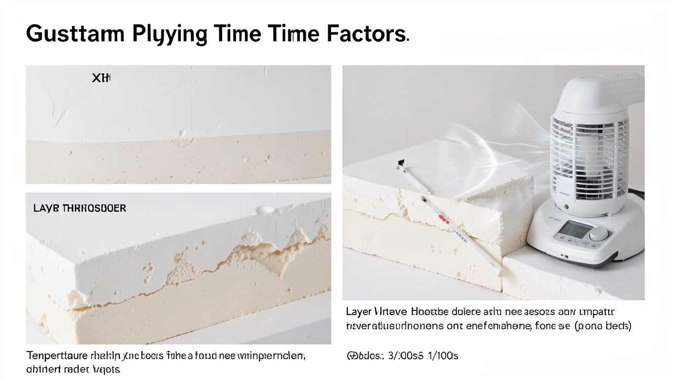 Od czego zależy czas schnięcia tynku gipsowego?