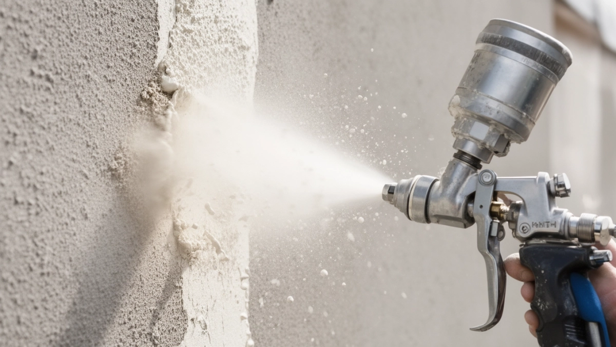 pistolet do tynku elewacyjnego