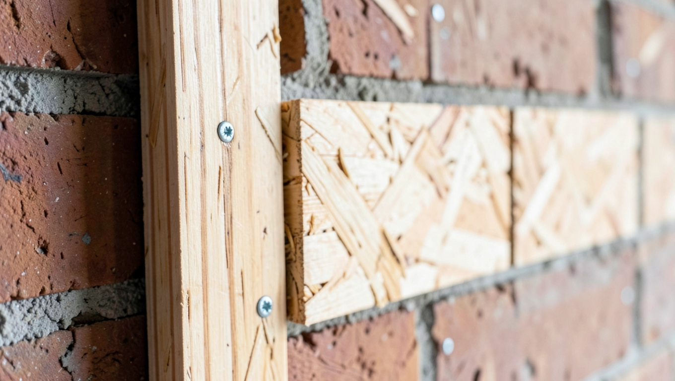 Płyty OSB zamiast tynku na ściany