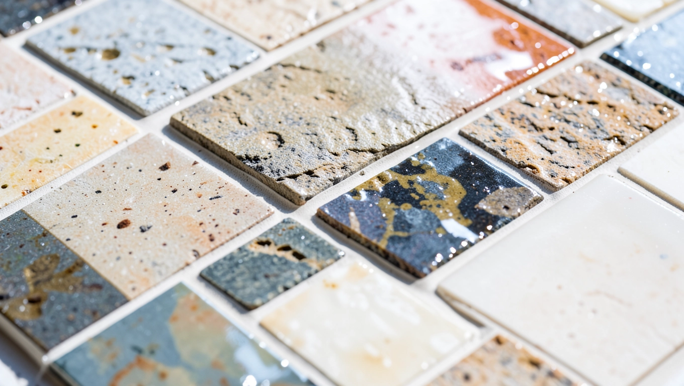 Przyklejanie mozaiki i kamienia na tynk żywiczny