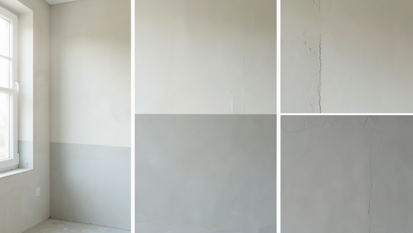 Rekomendowane grubości tynku w zależności od rodzaju