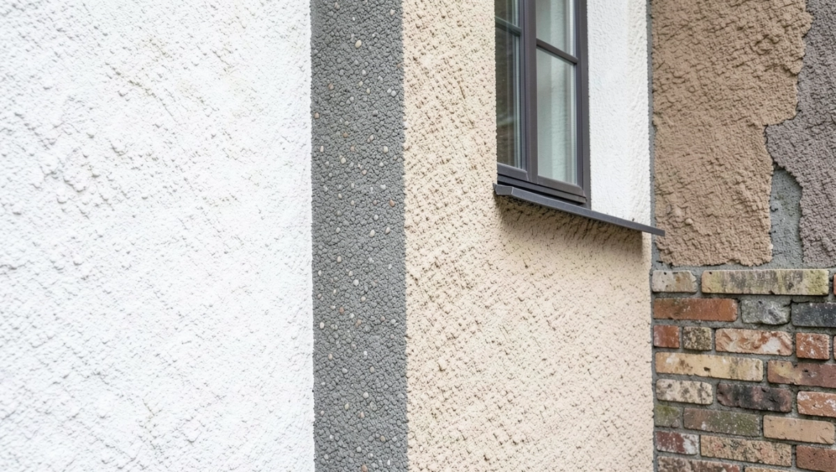 Rodzaje tynków zewnętrznych baranek