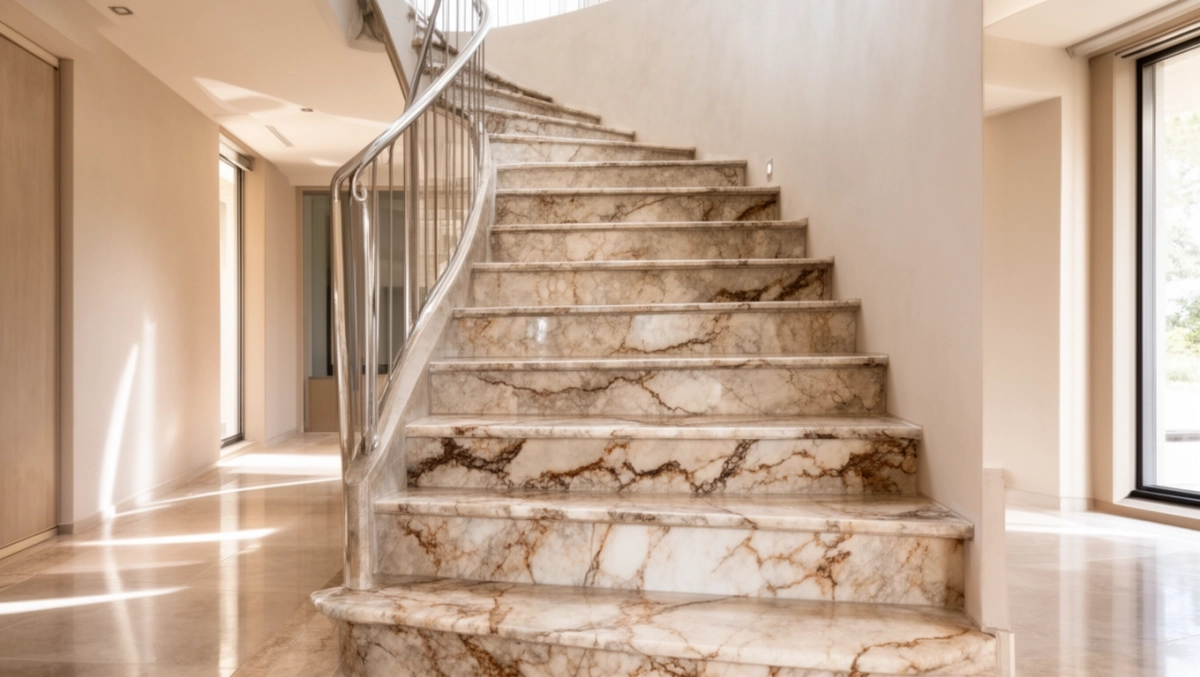 schody z marmolitu